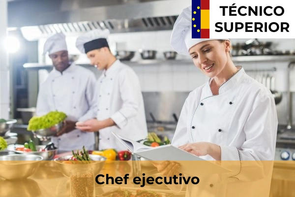 Gestión de Alojamientos Turísticos 77 Chef ejecutivo