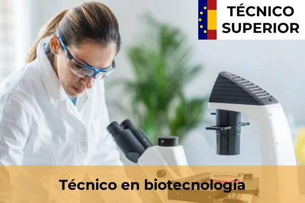 Técnico en biotecnología