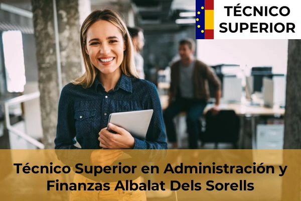 Técnico Superior en Administración y Finanzas en Albal