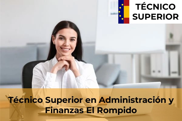 Técnico Superior en Administración y Finanzas en Palos de la Frontera 15 Técnico Superior en Administración y Finanzas en El Rompido
