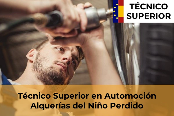 Técnico Superior en Automoción en la provincia de Murcia 9 Técnico Superior en Automoción en Alquerías
