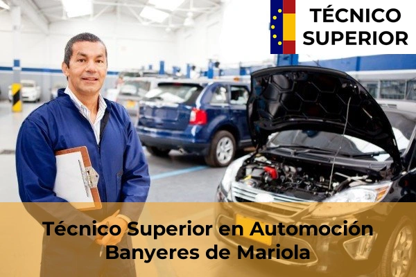 Técnico Superior en Automoción en Castell de Castells 14 Técnico Superior en Automoción en Banyeres de Mariola