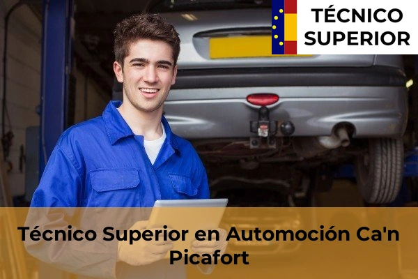 Técnico Superior en Automoción en Sa Creu Vermella 10 Técnico Superior en Automoción en Ca'n Picafort