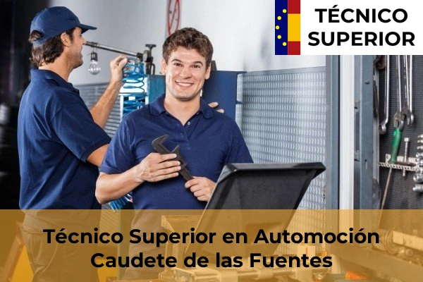 Técnico Superior en Automoción en Caudete de las Fuentes