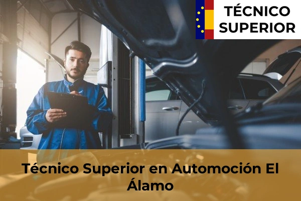 Técnico Superior en Automoción en Moralzarzal 35 Técnico Superior en Automoción en El Álamo