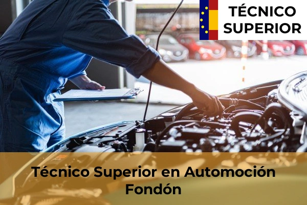 Técnico Superior en Automoción en Roquetas de Mar 22 Técnico Superior en Automoción en Fondón