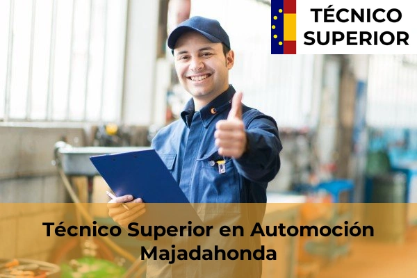 Técnico Superior en Automoción en Moralzarzal 58 Técnico Superior en Automoción en Majadahonda