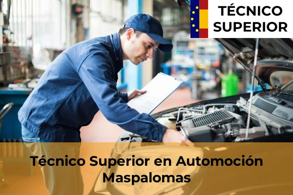 Técnico Superior en Automoción en Maspalomas