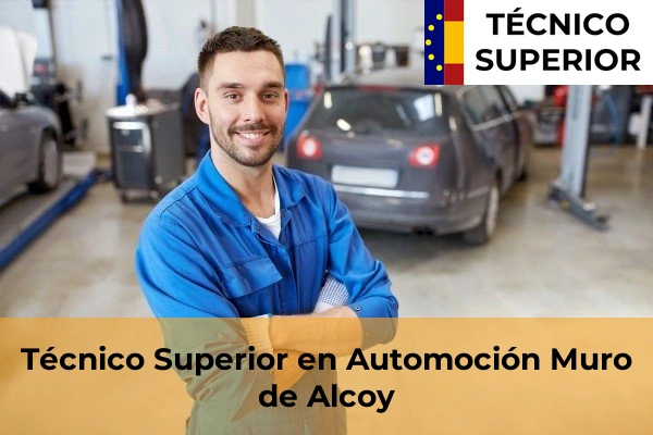 Técnico Superior en Automoción en Castell de Castells 55 Técnico Superior en Automoción en Muro de Alcoy