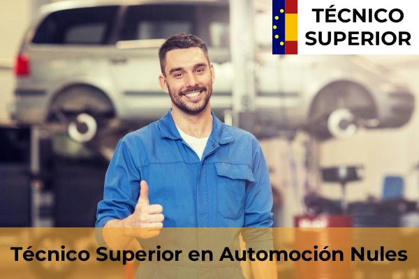 Técnico Superior en Automoción en Nules