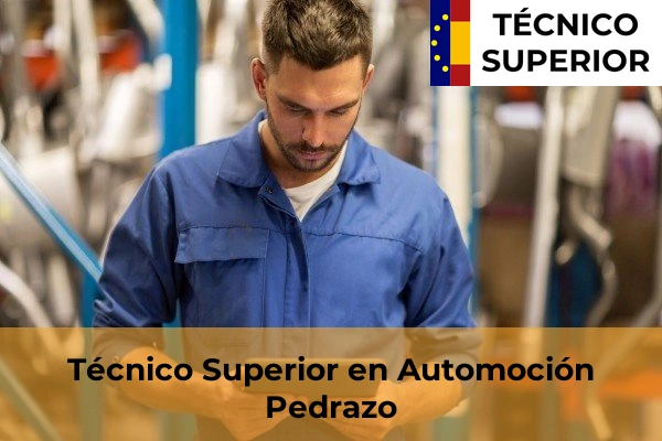 Técnico Superior en Automoción en Pedrazo