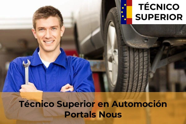 Técnico Superior en Automoción en Sa Creu Vermella 38 Técnico Superior en Automoción en Portals Nous