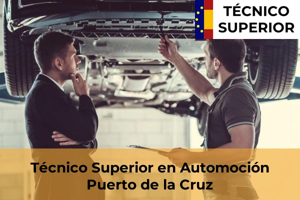 Técnico Superior en Automoción en Puerto de la Cruz