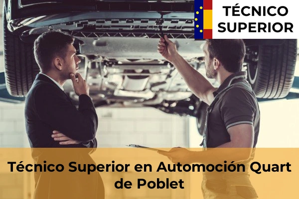 Técnico Superior en Automoción en Quart de Poblet
