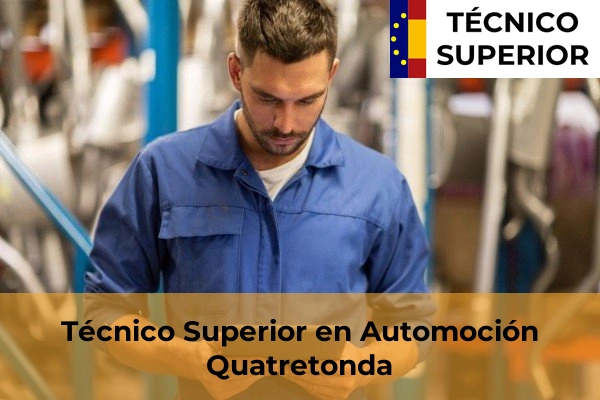 Técnico Superior en Automoción en Quatretonda