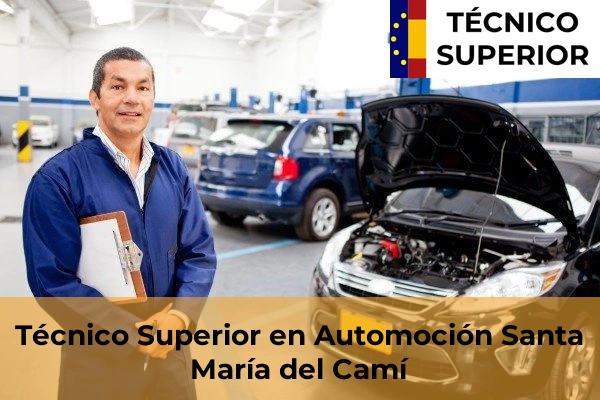 Técnico Superior en Automoción en Sa Creu Vermella 56 Técnico Superior en Automoción en Santa María del Camí