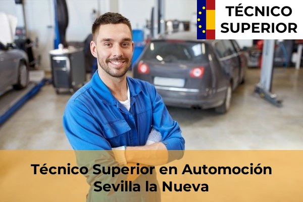 Técnico Superior en Automoción en Moralzarzal 80 Técnico Superior en Automoción en Sevilla la Nueva