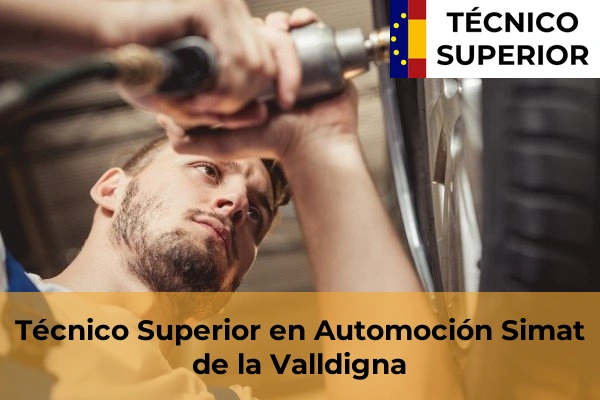Técnico Superior en Automoción en Simat de la Valldigna