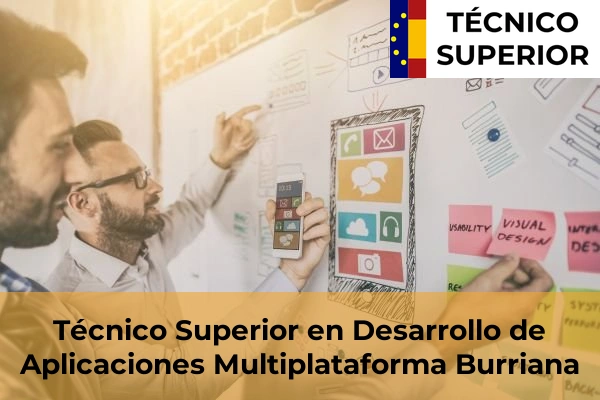 Técnico Superior en Desarrollo de Aplicaciones Multiplataforma en Viver 17 Técnico Superior en Desarrollo de Aplicaciones Multiplataforma en Burriana
