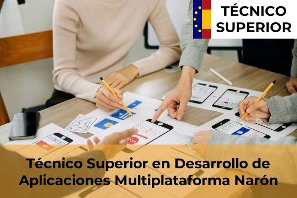 Técnico Superior en Desarrollo de Aplicaciones Multiplataforma en Narón