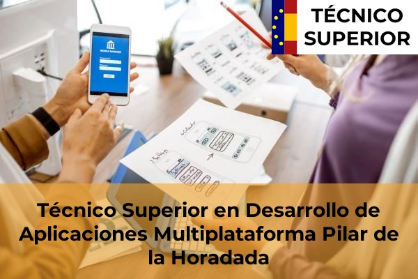Técnico Superior en Desarrollo de Aplicaciones Multiplataforma en Aspe 65 Técnico Superior en Desarrollo de Aplicaciones Multiplataforma en Pilar de la Horadada