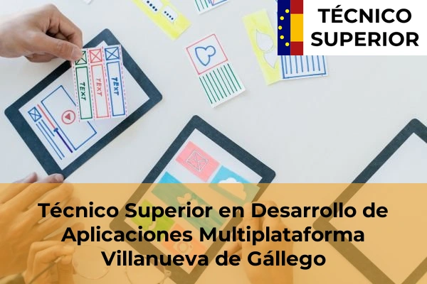 Técnico Superior en Desarrollo de Aplicaciones Multiplataforma en Villanueva de Gállego