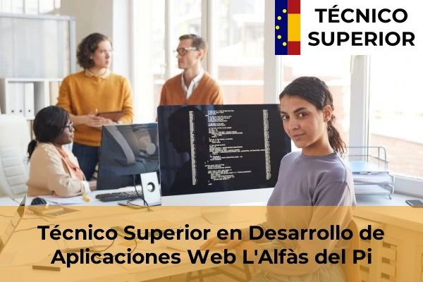 Técnico Superior en Desarrollo de Aplicaciones Web en L'Alfàs del Pi