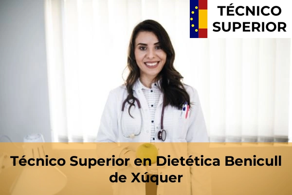 Técnico Superior en Dietética en Benicull de Xúquer