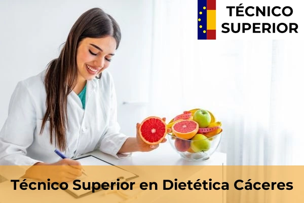 Técnico Superior en Dietética en Cáceres