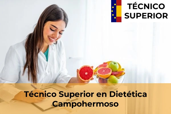 Técnico Superior en Dietética en Retamar 14 Técnico Superior en Dietética en Campohermoso