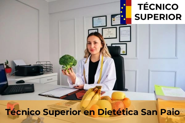 Técnico Superior en Dietética en Gandara de Arriba 59 Técnico Superior en Dietética en San Paio