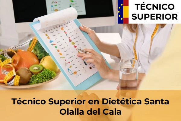 Técnico Superior en Dietética en Santa Olalla del Cala