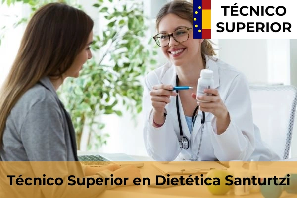 Técnico Superior en Dietética en Santurtzi