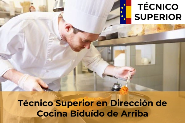 Técnico Superior en Dirección de Cocina en Montrove 18 Técnico Superior en Dirección de Cocina en Biduído de Arriba