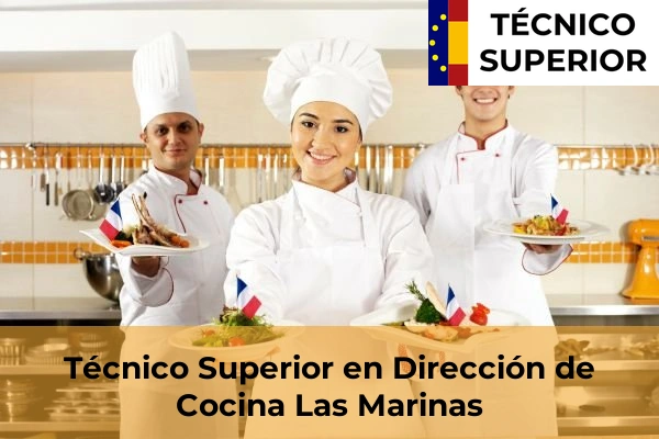 Técnico Superior en Dirección de Cocina en Las Marinas