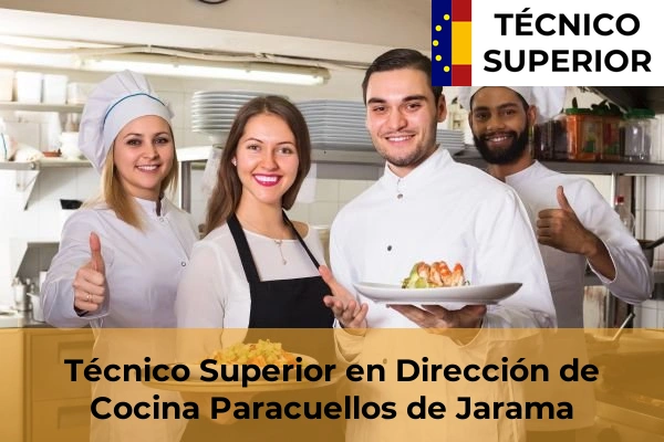 Técnico Superior en Dirección de Cocina en Alcorcón 66 Técnico Superior en Dirección de Cocina en Paracuellos de Jarama