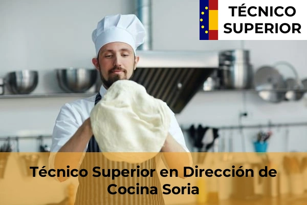 Dirección de Cocina 44 Técnico Superior en Dirección de Cocina en la provincia de Soria
