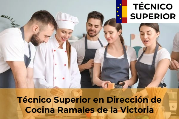 Técnico Superior en Dirección de Cocina en la provincia de Cantabria 25 Técnico Superior en Dirección de Cocina en Ramales de la Victoria