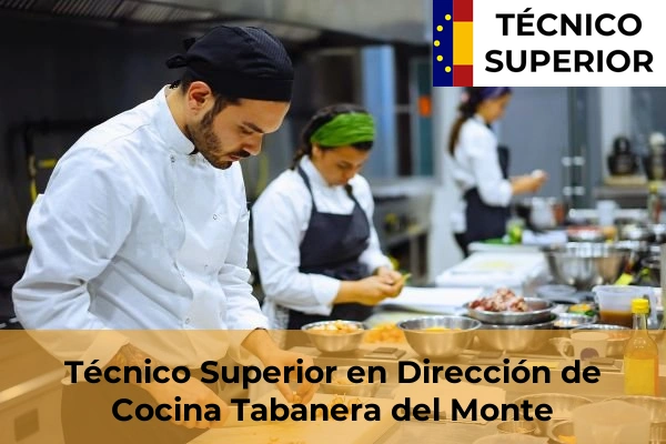 Técnico Superior en Dirección de Cocina en Tabanera del Monte