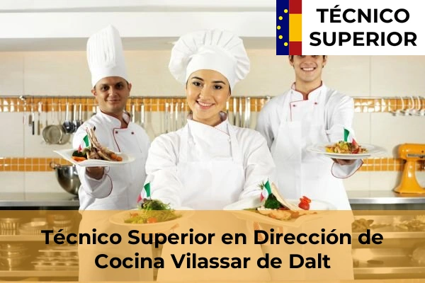 Técnico Superior en Dirección de Cocina en Vilassar de Dalt