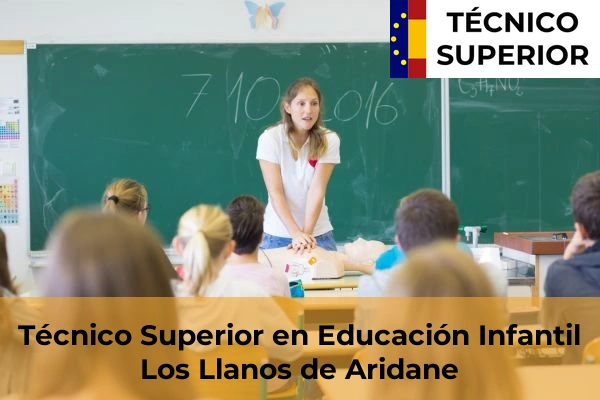 Técnico Superior en Educación Infantil en Cabo Blanco 35 Técnico Superior en Educación Infantil en Los Llanos de Aridane