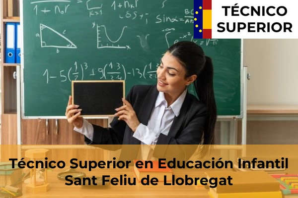 Técnico Superior en Educación Infantil en Sant Feliu de Llobregat