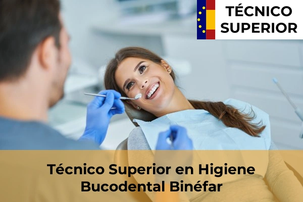 Técnico Superior en Higiene Bucodental en Binéfar