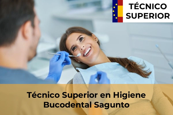 Técnico Superior en Higiene Bucodental en Quart de les Valls 164 Técnico Superior en Higiene Bucodental en Sagunto