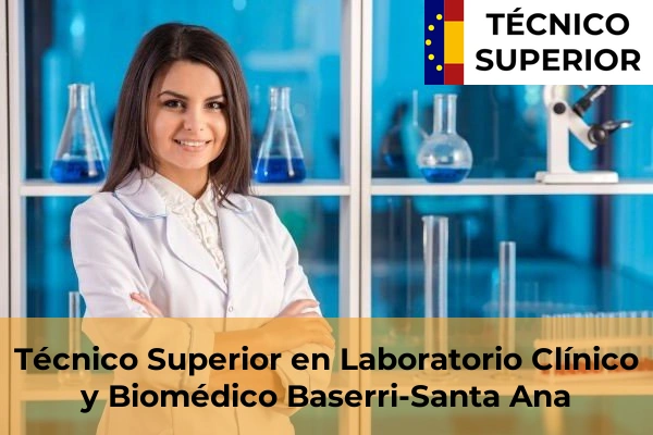 Técnico Superior en Laboratorio Clínico y Biomédico en Altzaga 16 Técnico Superior en Laboratorio Clínico y Biomédico en Baserri-Santa Ana
