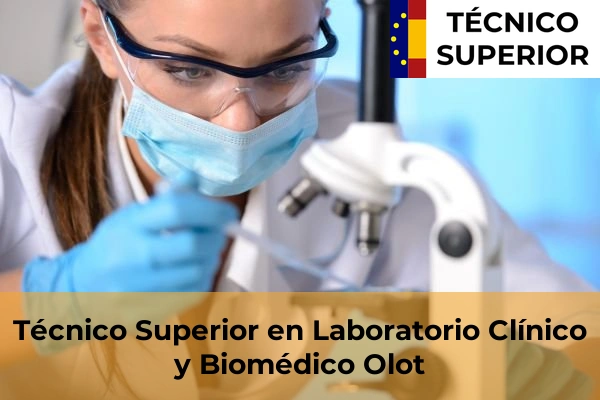 Técnico Superior en Laboratorio Clínico y Biomédico en Creu de Palau 17 Técnico Superior en Laboratorio Clínico y Biomédico en Olot