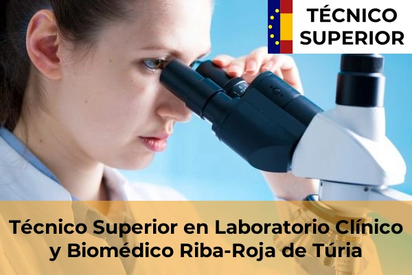 Técnico Superior en Laboratorio Clínico y Biomédico en San Antonio de Benagéber 161 Técnico Superior en Laboratorio Clínico y Biomédico en Riba-Roja de Túria