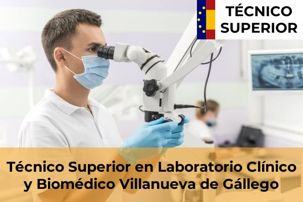 Técnico Superior en Laboratorio Clínico y Biomédico en Villanueva de Gállego