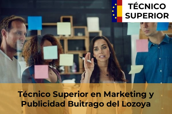 Técnico Superior en Marketing y Publicidad en Buitrago del Lozoya