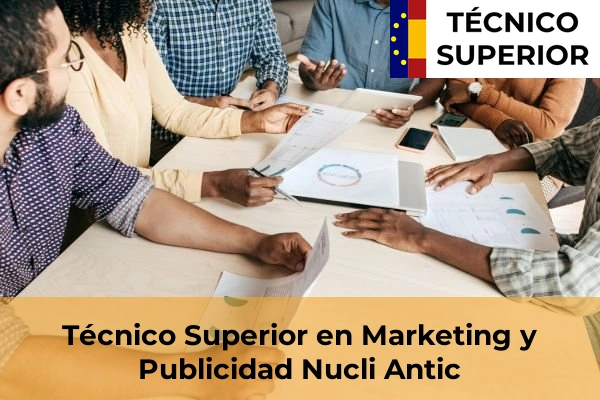 Técnico Superior en Marketing y Publicidad en El Masnou 73 Técnico Superior en Marketing y Publicidad en Nucli Antic